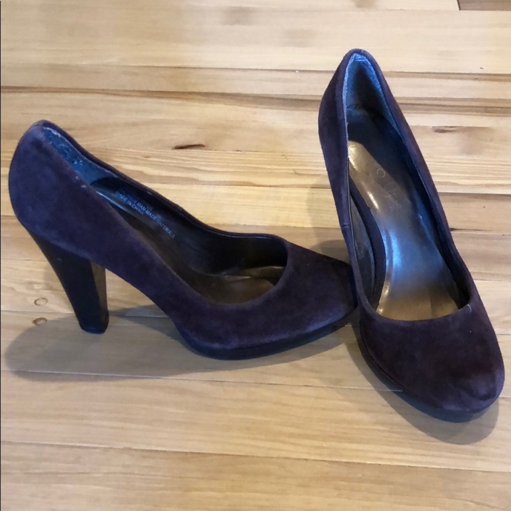 Brown heels